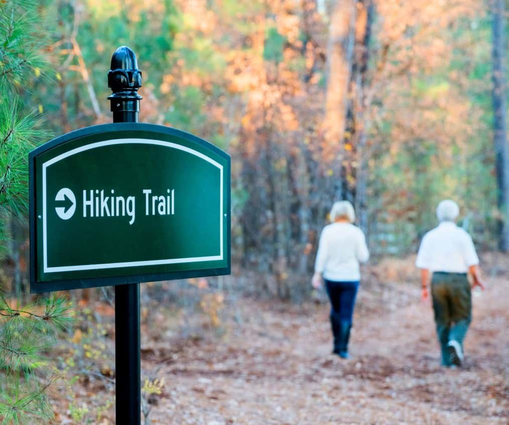 walking trails