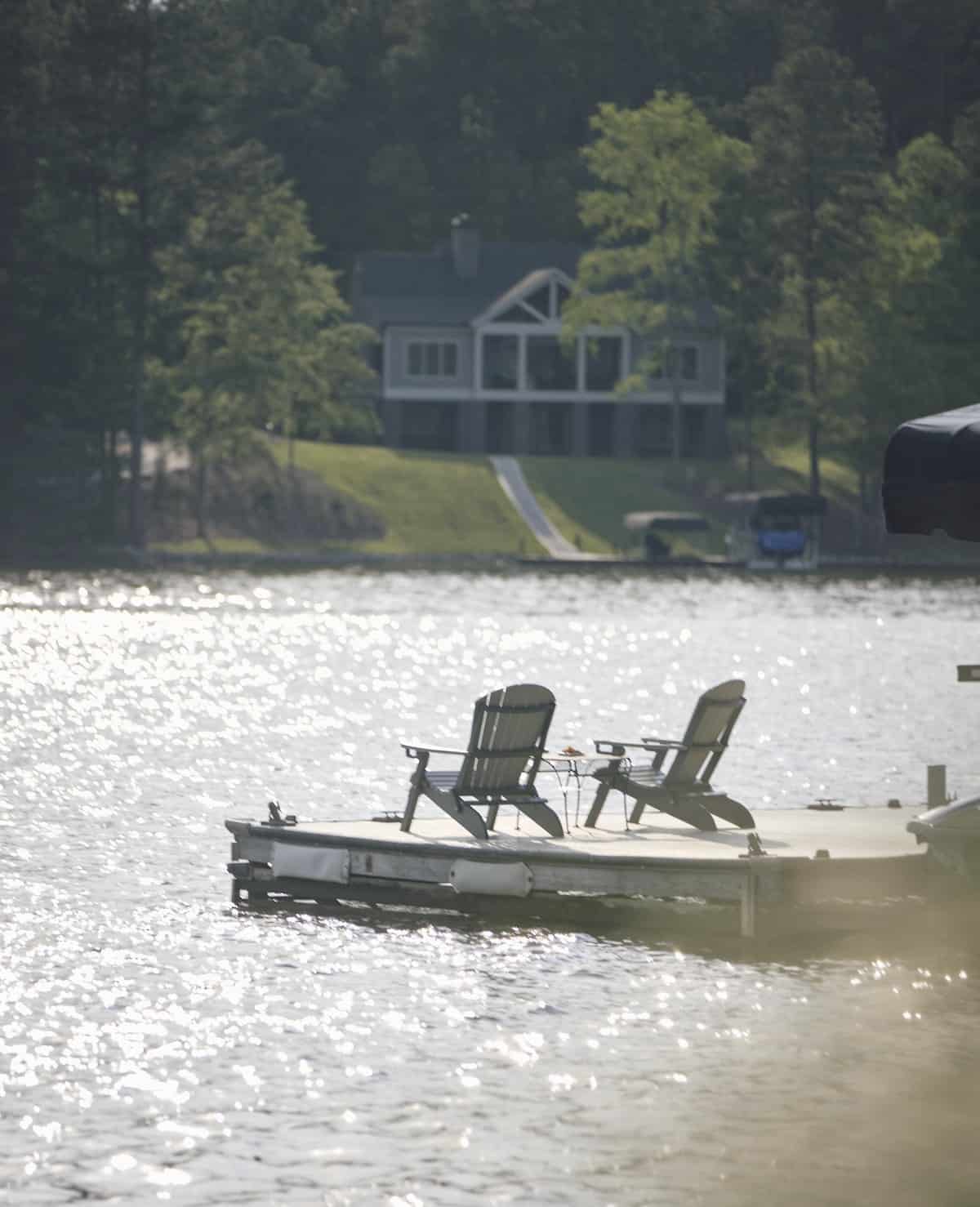 chairs on a dock